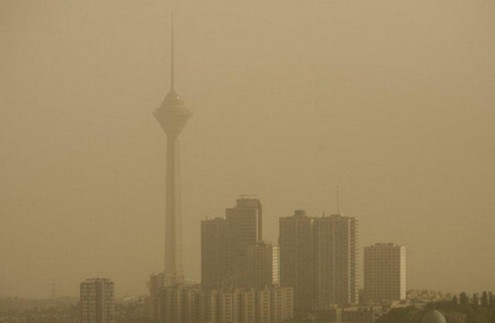 هوای آلوده تهران هوای آلوده تهران